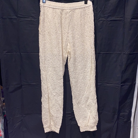 Current Air Textured Joggers In Ivory - NWT - Picture 5 of 6